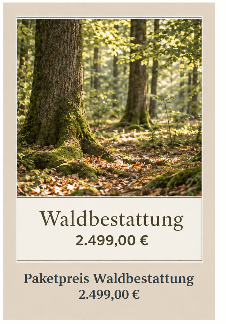 Wald Baumbestattung Riedstadt